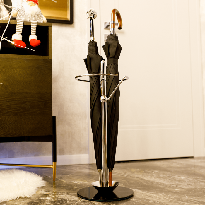 Suport pentru umbrelă, metal/sticlă, OLDO [11]