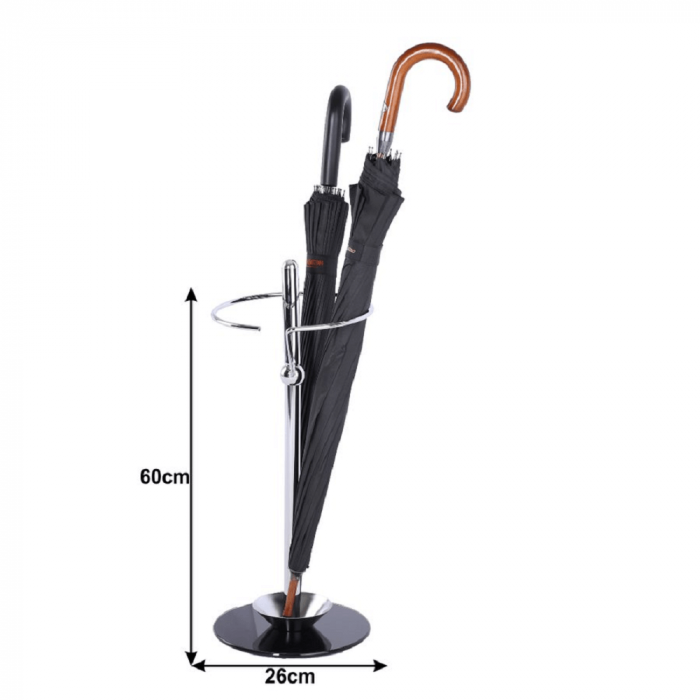 Suport pentru umbrelă, metal/sticlă, OLDO [3]