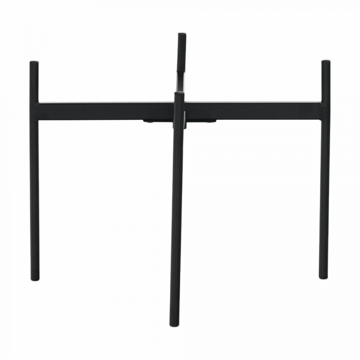 Taburet cu spaţiu de depozitare, gri/natural/negru, MOSAI [7]