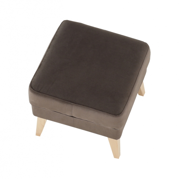 Taburet, gri-maro-taupe/fag, RODEZA [3]