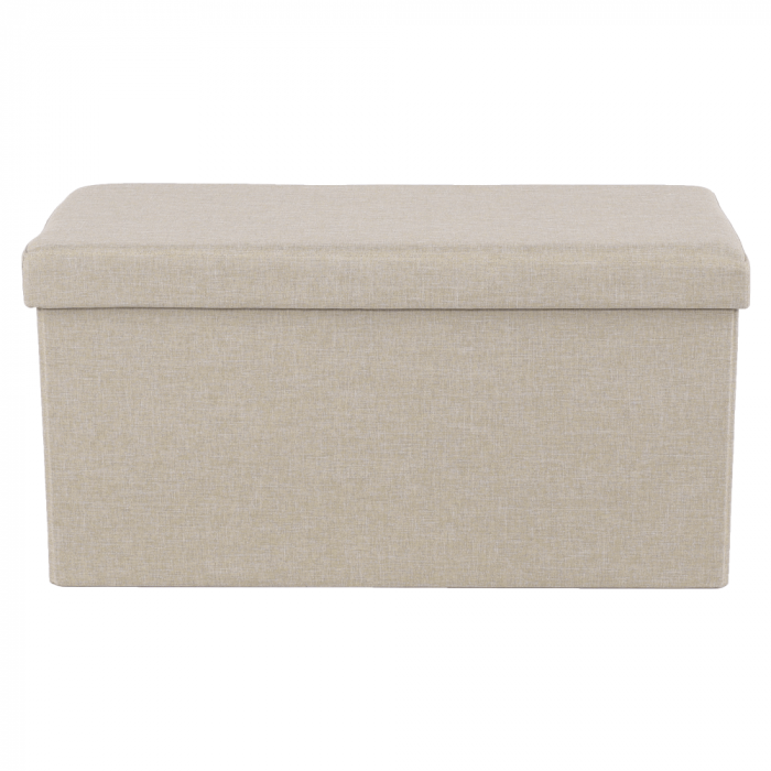 Taburet pliabil, material bej, ORELIA [11]