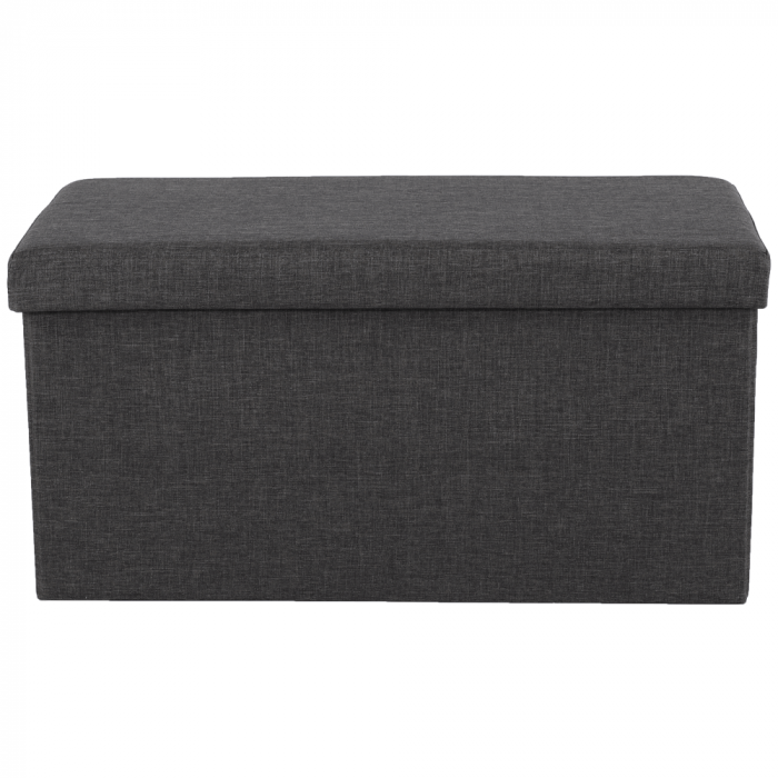 Taburet pliabil, material gri, ORELIA [5]