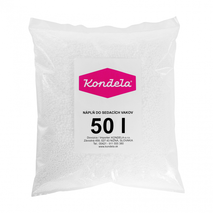 Umplutură în saci de şezut, EPS bile polistiren, ambalaj 50 l [9]