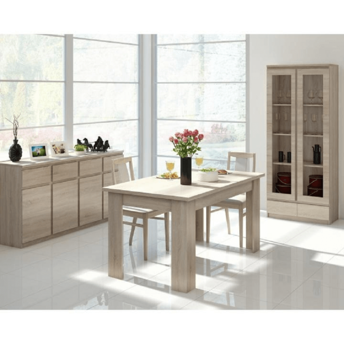 Vitrină 2D2S, stejar sonoma, PANAMA Typ 03 [2]