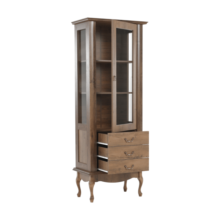 Vitrină DA4, stejar lefkas, VILAR [11]