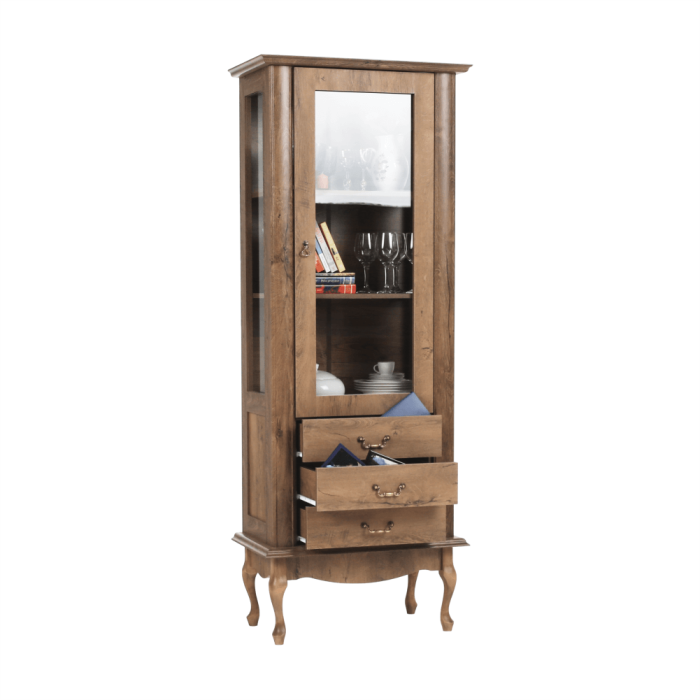 Vitrină DA4, stejar lefkas, VILAR [4]