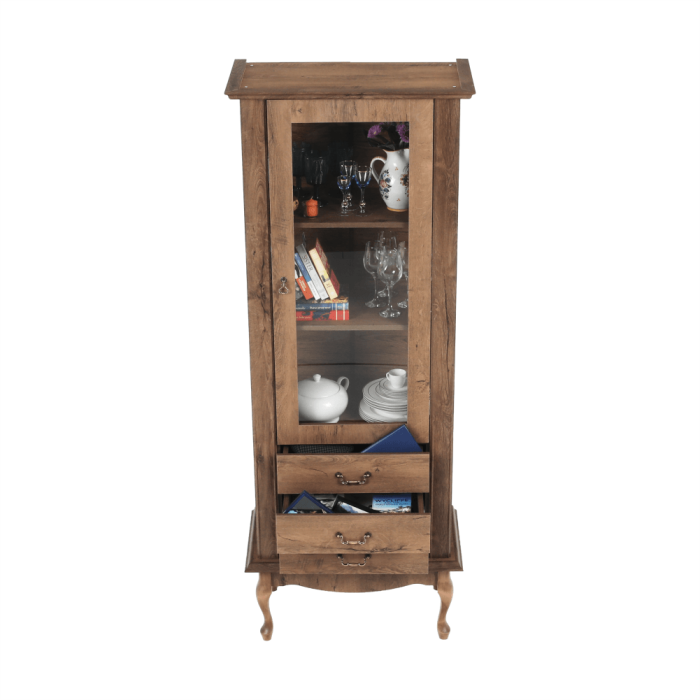 Vitrină DA4, stejar lefkas, VILAR [3]