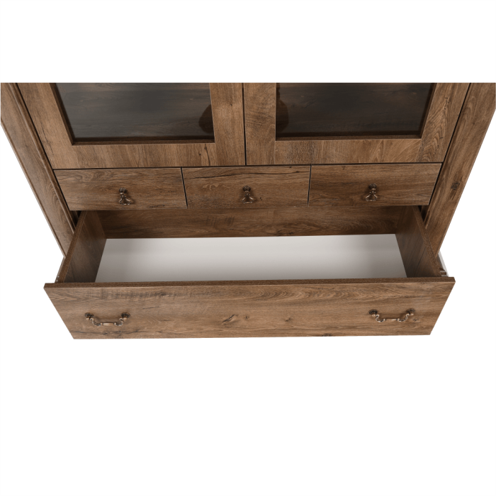 Vitrină DA5, stejar lefkas, VILAR [6]