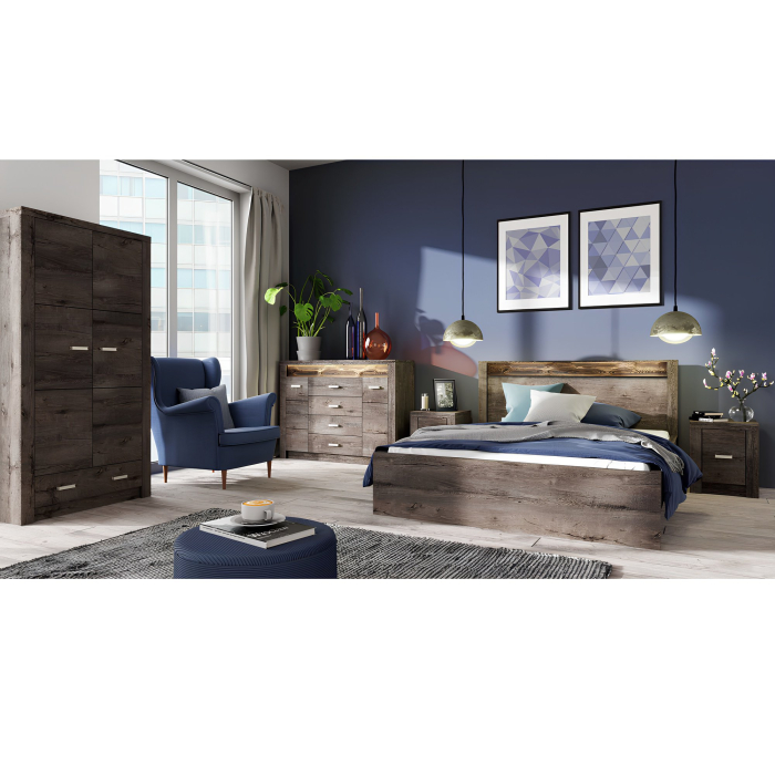 Vitrină, frasin închis, INFINITY I-05 [4]