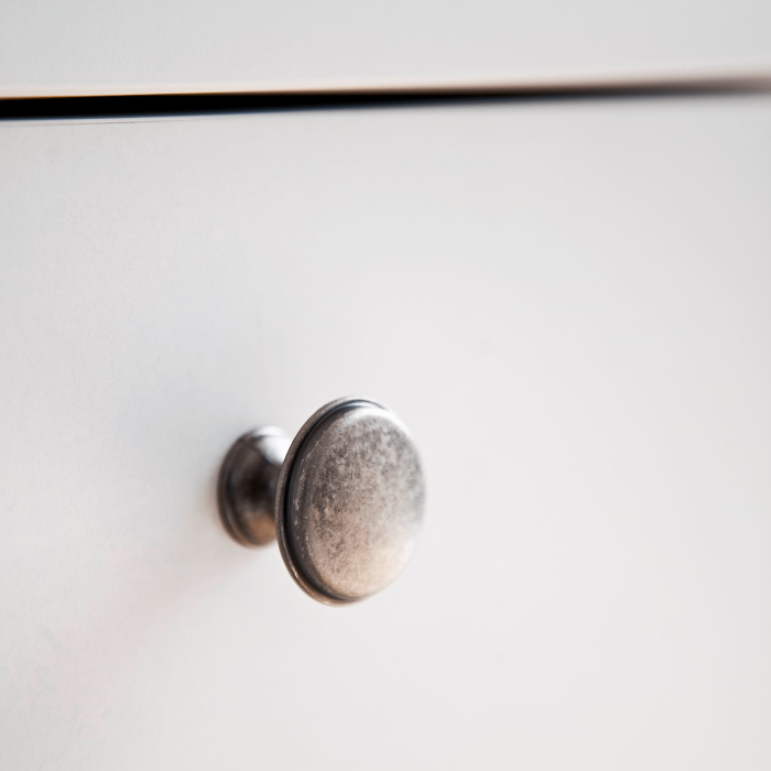 Vitrină joasă 2W2S, alb, OLJE [2]