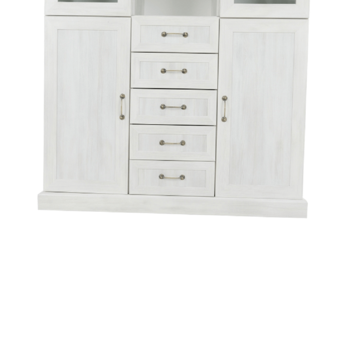 Vitrină, pin nordic/stejar sălbatic, ROYAL W2D [23]