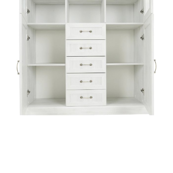 Vitrină, pin nordic/stejar sălbatic, ROYAL W2D [14]