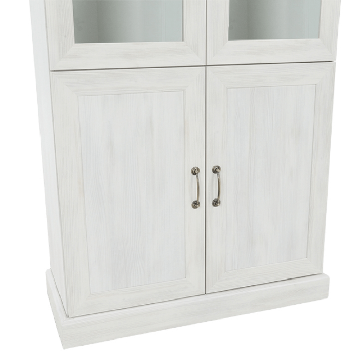 Vitrină, pin nordic/stejar sălbatic, ROYAL W4D [17]