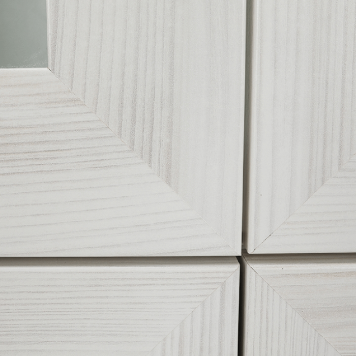 Vitrină, pin nordic/stejar sălbatic, ROYAL W4D [16]