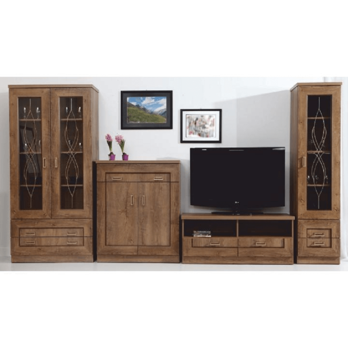 Vitrină, stejar lefkas, TEDY Typ T8 [5]