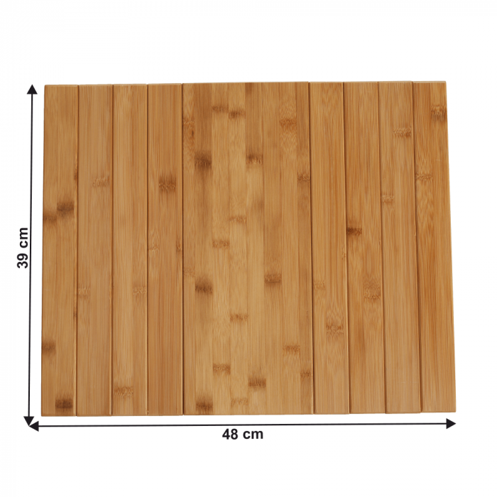 Zonă de depozitare/cotieră flexibilă canapea, bambus, natural, ALTE [16]