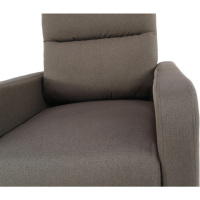 Fotoliu relaxant, maro, cu recliner manual, Bortis Impex [3]