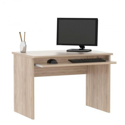 Birou cu suport tastatura , 100 cm lungime , stejar sonoma , Bortis Impex [2]