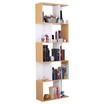 Etajera ,pin/alb, 180x60x24 cm, modern, Bortis Impex [1]