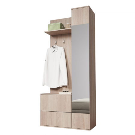 Pantofare Hol - Ansamblu pentru hol, stejar sonoma, GADIS