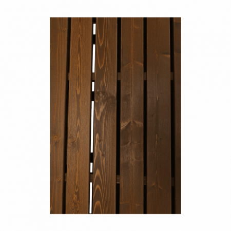 Bancă de grădină, maro, 114cm, DILKA [12]