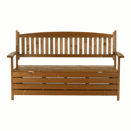 Bancă de grădină, maro, 150cm, AMULA [14]