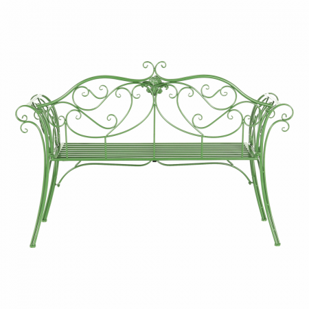 Bancă de grădină, verde, ETELIA [12]