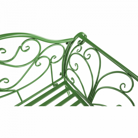 Bancă de grădină, verde, ETELIA [5]