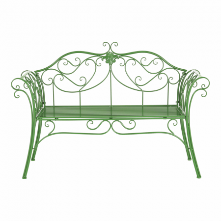 Bancă de grădină, verde, ETELIA [10]