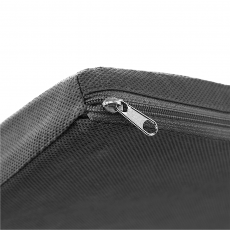 Bibliotecă pentru copii cu scaune, alb / gri, FERIA [7]