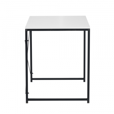 Birou, alb/negru, 90x60 cm, MELLORA [2]