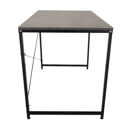 Birou, beton/negru, 120x60 cm, MELLORA [3]