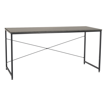 Toate Produsele - Birou, beton/negru, 150x60 cm, MELLORA