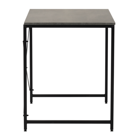 Birou, beton/negru, 90x60 cm, MELLORA [3]