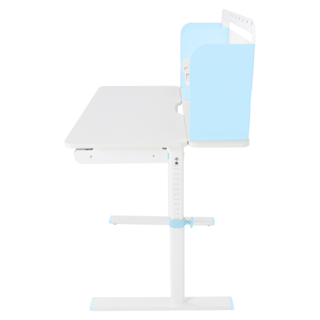 Birou crescător, albastru/alb, ADAN [23]