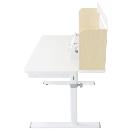 Birou crescător, natural/alb, ADAN [20]