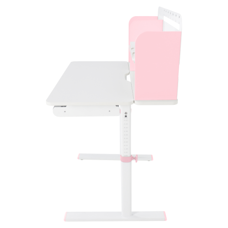 Birou crescător, roz/alb, ADAN [23]