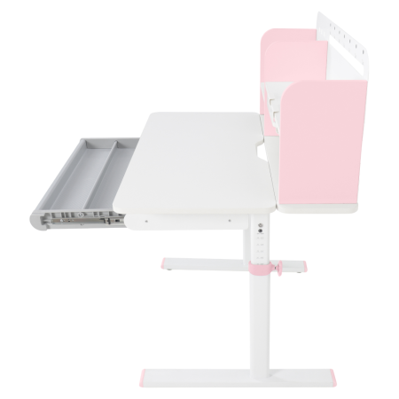 Birou crescător, roz/alb, ADAN [20]