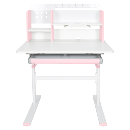 Birou crescător, roz/alb, ADAN [10]