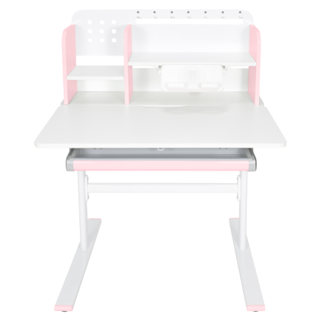 Birou crescător, roz/alb, ADAN [14]