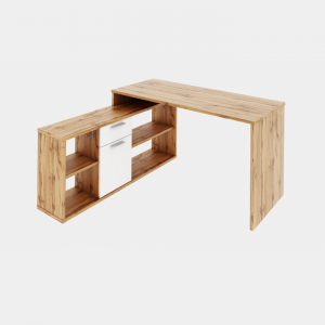 Birou pe colt , 135x135 cm , 5 culori la alegere , Bortis Impex [4]