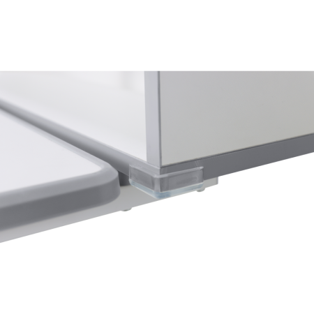 Birou şi scaun crescător, gri/alb, set ZION [29]