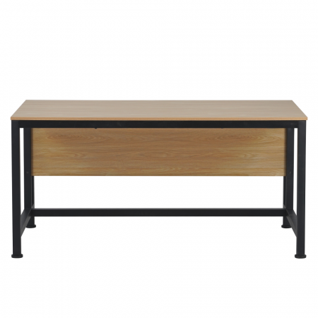 Birou, stejar/negru, 120x80 cm, KILIS NEW [1]