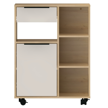 Bufet cu o uşă, stejar artisan/caşmir, LILIEN TYP 3 [3]
