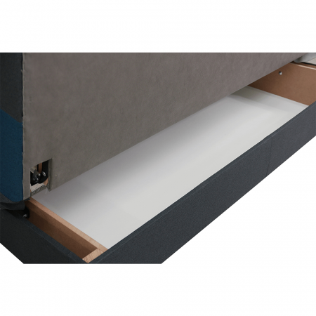 Canapea, albastru, ţesătură malmo, ALABAMA [3]