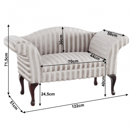 Canapea, bej-gri, FABRICIO [9]