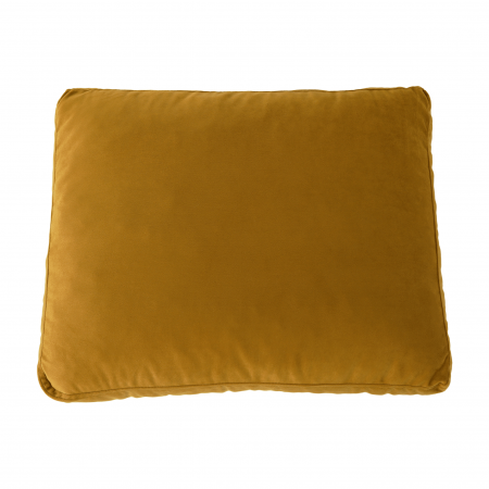 Canapea complet tapiţată, 3 locuri, ţesătură muştar, LUANA [7]