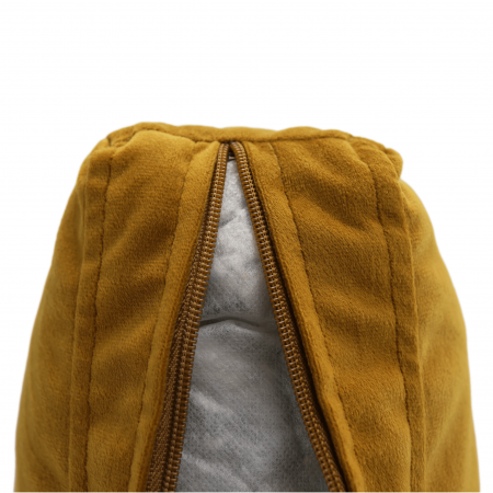 Canapea complet tapiţată, ţesătură muştar, LUANA [5]