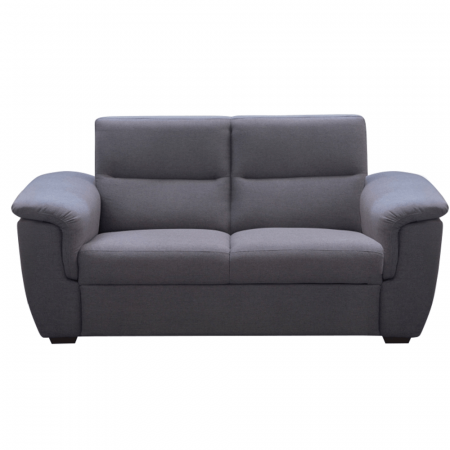 Canapele - Canapea cu 3-locuri, material gri, la comandă, BORN