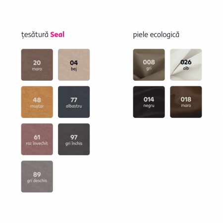 Canapea extensibilă, alb/verde, dreapta, FURUD L ROH [1]